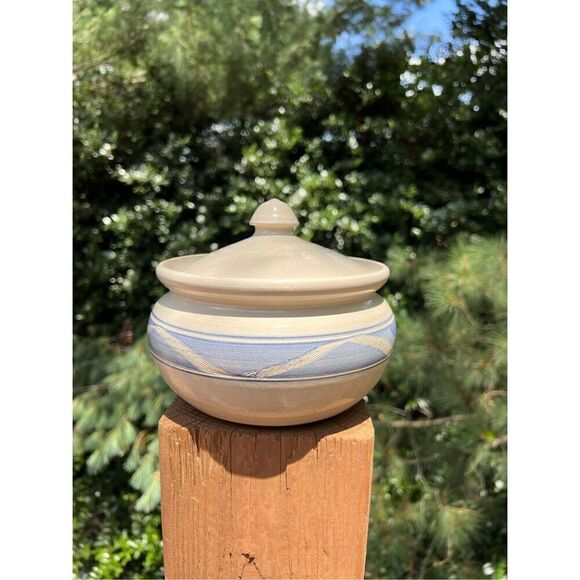 Vintage Bear Creek Pottery Canister Seagrove NC - Picture 2 of 7